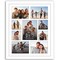 Americanflat 16x20 Collage Picture Frame - Fits One 6x8, Four 5x7, and Four 4x4 Photos or One 16x20 Photo